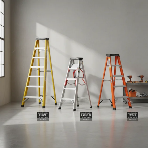 Louisville Ladder for 10-Foot Reach: Top 3 Models